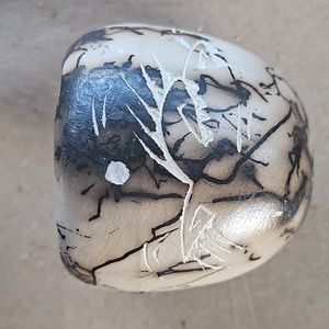 Navajo horsehair pottery Yazzie